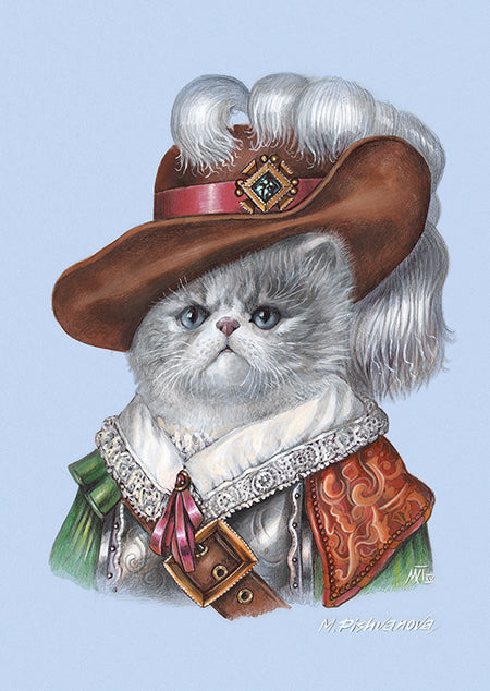 The Kitten Musketeer