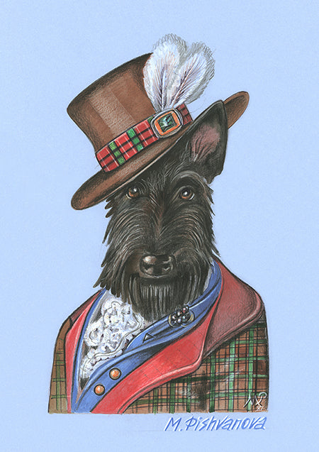 ScottishTerrierArtPrintWriterArtPrint_AnimalCentury